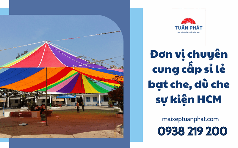 bạt che, dù che sự kiện