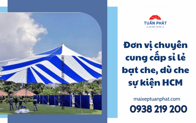 bạt che, dù che sự kiện