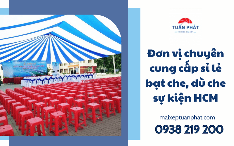 bạt che, dù che sự kiện