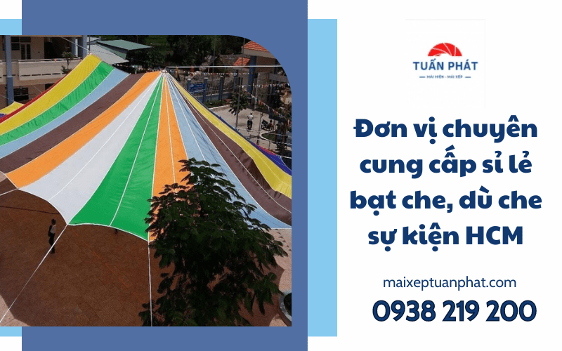bạt che, dù che sự kiện