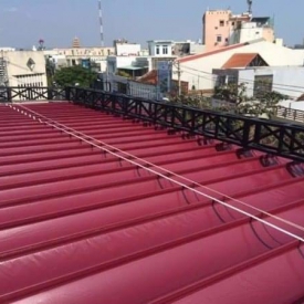 Mái xếp di động trảng bàng