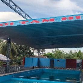 Mái xếp di động xã đa phước