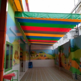 Mái xếp di động Quận 5