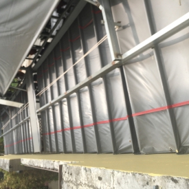Mái xếp di động Tân an