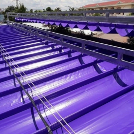 Mái xếp di động ấp 3 Tân an Long An 