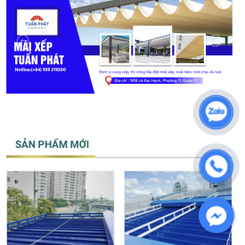 Mái xếp di động võ văn tần Đức hoà Long an 