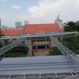 Mái Xếp di động bảo cỏ Tây ninh 