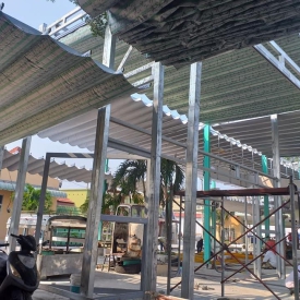 Mái xếp di động Nguyễn thị định quận 2