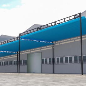 Mái xếp di động 40 hoàng anh gia lai