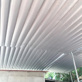 Mái xếp di động bến xe hậu nghĩa 