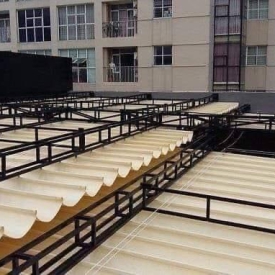 Mái xếp di động trường học cấp 3 Đức hoà 