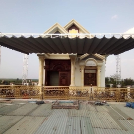 Mái xếp di động công viên Phú lâm Quận 6