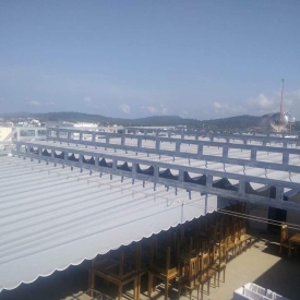 Mái xếp di động ấp 5 hậu nghĩa Long An 