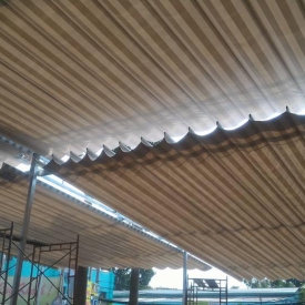 Mái xếp di động ấp 2