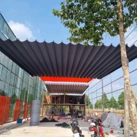 Mái xếp di động tổ 1 thị trấn Đức hoà 
