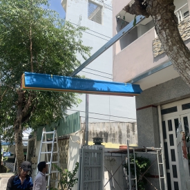 Mái xếp di động tổ 7 Đức hoà 