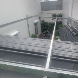 Nhận lấp đặt bạt xếp di động nhà bè