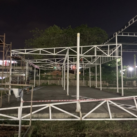 Mái xếp di động huyện cần giuộc Long An 