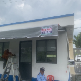 Mái xếp đi động 315 thị trấn Đức hoà