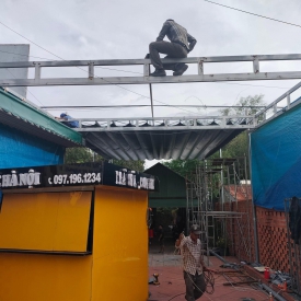 Mái xếp di động Quận 5
