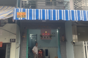 Mái xếp di động Tuấn phát 65 thị trấn Đức hoà 