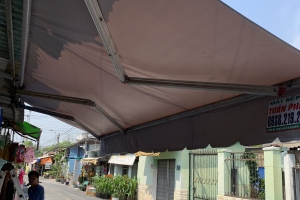 Mái xếp di động huyện gò dầu 