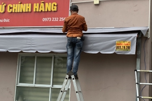 Mái xếp di động 15 quận 1