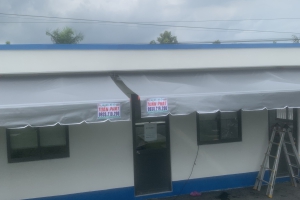 Mái xếp di động 87 huyện bình Chánh 