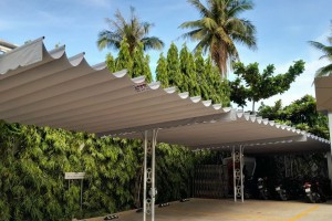 Mái xếp di động thông minh của Công ty ở TPHCM 