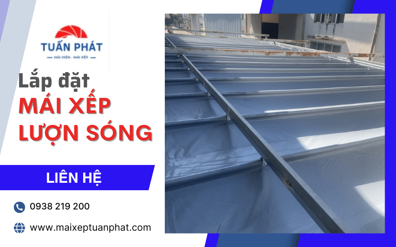 mái xếp lượn sóng
