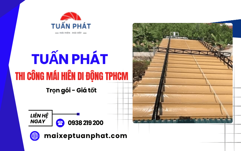 Mái hiên di động TPHCM