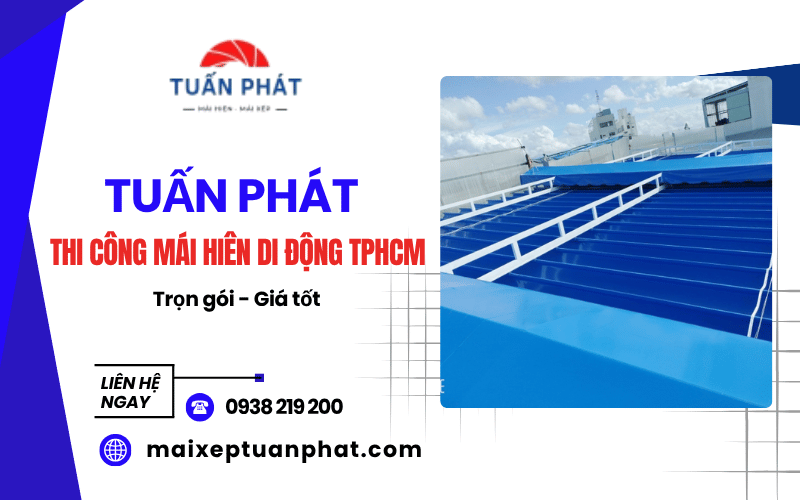 Mái hiên di động TPHCM
