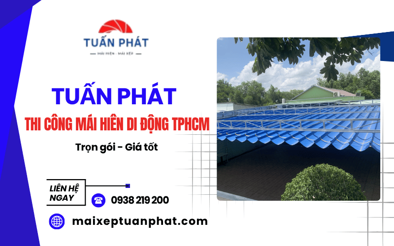 Mái hiên di động TPHCM