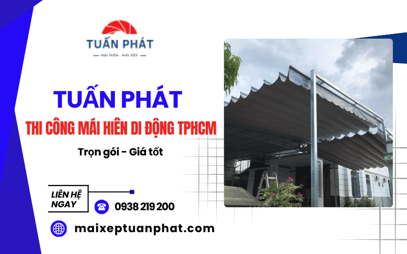 Mái hiên di động TPHCM