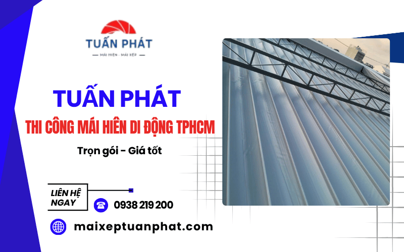 Mái hiên di động TPHCM