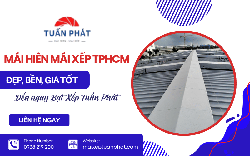 Mái hiên mái xếp TPHCM